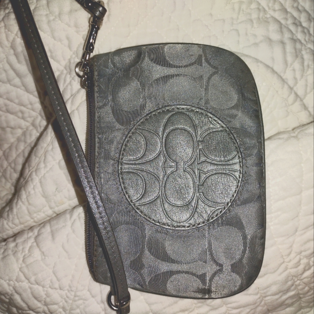 Coach wristlet.
